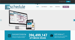 Desktop Screenshot of eschedule.ca